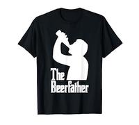 Divertente Il Beerfather applaude alla grandezza Maglietta