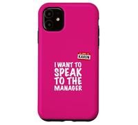 Divertente Il mio nome è Karen parlare con il manager Custodia per iPhone 11
