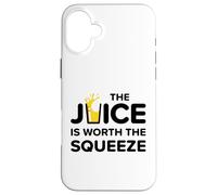 Divertente il succo vale la pena spremere la dieta sana del succo Custodia per iPhone 16 Plus