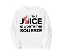 Divertente Il Succo Vale la Pena spremere la Dieta Sana del Succo Felpa
