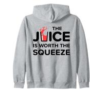 Divertente Il Succo Vale la Pena spremere la Dieta Sana del Succo Felpa con Cappuccio
