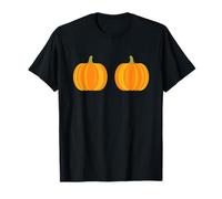 Divertente I'm Just Here For The Pumpkins Coppia di Halloween Maglietta