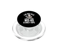 Divertente Im Not Old I Just Need WD40 E nastro adesivo PopSockets PopGrip per MagSafe