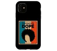 Divertente impenitente droga dicendo Afro Power Donne Uomini Custodia per iPhone 11