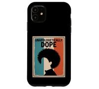 Divertente impenitente droga dicendo Afro Power Donne Uomini Custodia per iPhone 11