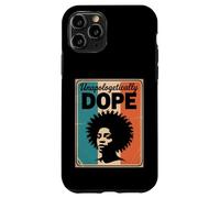 Divertente impenitente droga dicendo Afro Power Donne Uomini Custodia per iPhone 11 Pro