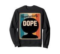 Divertente impenitente Droga dicendo Afro Power Donne Uomini Felpa