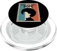 Divertente impenitente droga dicendo Afro Power Donne Uomini PopSockets PopGrip per MagSafe