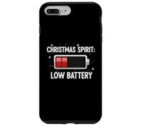 Divertente indicatore di batteria scarica per le festività natalizie Custodia per iPhone 7 Plus/8 Plus