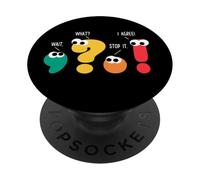Divertente insegnante di grammatica inglese Aspetta cosa fermarlo sono d'accordo PopSockets PopGrip Adesivo