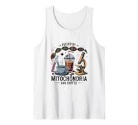 Divertente insegnante di scienze alimentato dalla biologia del caffè dei mitocondri Canotta