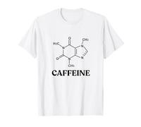 Divertente Insegnante di scienze della Molecola della Caffeina del caffè di Chimica Maglietta