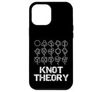 Divertente insegnante di topologia della geometria della matematica della teoria del nodo nerd Custodia per iPhone 12 Pro Max