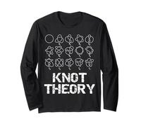 Divertente Insegnante di topologia della Geometria della Matematica della Teoria del Nodo Nerd Maglia a Manica