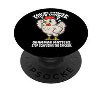 Divertente Insegnante d'inglese questioni grammaticali PopSockets PopGrip Adesivo