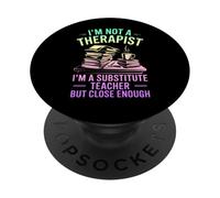 Divertente Insegnante Sostituto PopSockets PopGrip Adesivo