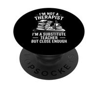 Divertente Insegnante Sostituto PopSockets PopGrip Adesivo