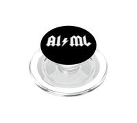 Divertente intelligenza artificiale AI ML Machine Learning AI/ML PopSockets PopGrip per MagSafe