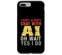 Divertente Intelligenza Artificiale Retro Vintage Chatbot Design Custodia per iPhone 7 Plus/8 Plus