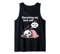 Divertente introverso Che Diventa Il Mio Migliore sé ma Prima Un pisolino Canotta