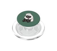 Divertente introverso imbarazzante abbraccio orso animale sarcastico umorismo PopSockets PopGrip per MagSafe