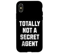 Divertente investigatore privato, ispettore spia e agenti segreti Custodia per iPhone X/XS