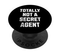 Divertente investigatore privato, ispettore spia e agenti segreti PopSockets PopGrip Adesivo
