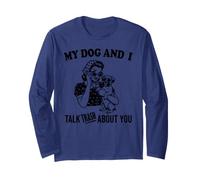 Divertente, io e Il Mio Cane Boxer parliamo di Te Maglia a Manica