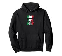 Divertente italiano detto italiano italiano slang come fai Felpa con Cappuccio