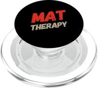 Divertente Jiu Jitsu Citazioni Mat Therapy BJJ Fighters Roll On BJJ PopSockets PopGrip per MagSafe
