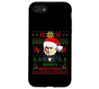 Divertente John Quincy Presidente Adams Natale Parodia Vacanze Custodia per iPhone SE (2020) / 7/8