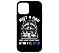 Divertente Just A Dad Who Always Came Back With The Milk Custodia per iPhone 12 mini