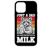 Divertente Just A Dad Who Always Came Back With The Milk Custodia per iPhone 12 mini