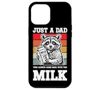 Divertente Just A Dad Who Always Came Back With The Milk Custodia per iPhone 12 Pro Max