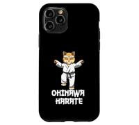 Divertente Karate Cat Kata Kumite Custodia per iPhone 11 Pro