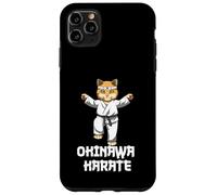 Divertente Karate Cat Kata Kumite Custodia per iPhone 11 Pro Max