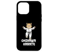 Divertente Karate Cat Kata Kumite Custodia per iPhone 12 Pro Max