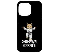 Divertente Karate Cat Kata Kumite Custodia per iPhone 14 Pro Max