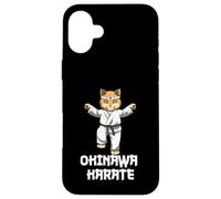 Divertente Karate Cat Kata Kumite Custodia per iPhone 16 Plus