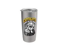 Divertente Karl Marx, Comunismo, Marx Bicchiere termico in acciaio inox doppia parete