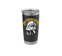 Divertente Karl Marx, Comunismo, Marx Bicchiere termico in acciaio inox doppia parete