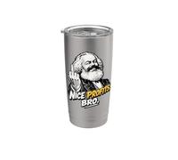 Divertente Karl Marx, Comunismo, Marx Bicchiere termico in acciaio inox doppia parete