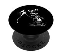 Divertente kitesurf nel vento PopSockets PopGrip Adesivo