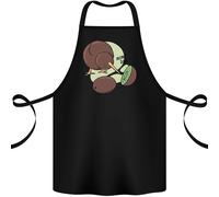 Divertente Kiwi Frutta Uccello Mom Dad Cotone Grembiule 100% Biologico