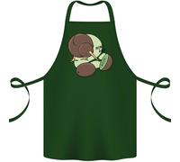 Divertente Kiwi Frutta Uccello Mom Dad Cotone Grembiule 100% Biologico