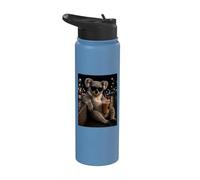 Divertente Koala Caffè Freddo Divertente Animale Meme Koala Stainless Steel Insulated Water Bottle