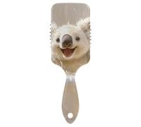 Divertente Koala Retro Vasca da bagno liscia massaggio capelli Progettato bagnato asciutto spazzola per capelli spessi con manico ergonomico cepillo para cabello