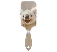 Divertente Koala Retro Vasca da bagno spazzola delicata per capelli spessi donne Progettato cuoio capelluto massaggiatore spazzola per asciugatura con manico ergonomico cepillo anti crespo para