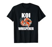 Divertente Koi Fish Cool Koi Whisperer Amante del pesce Uomini Donne Maglietta