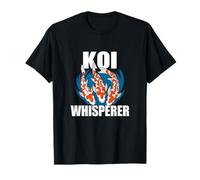 Divertente Koi Fish Cool Koi Whisperer Amante del pesce Uomini Donne Maglietta